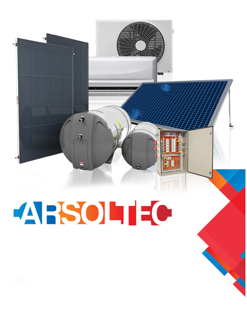 aquecedores solares, ar condiconado, elétrica, piscinas